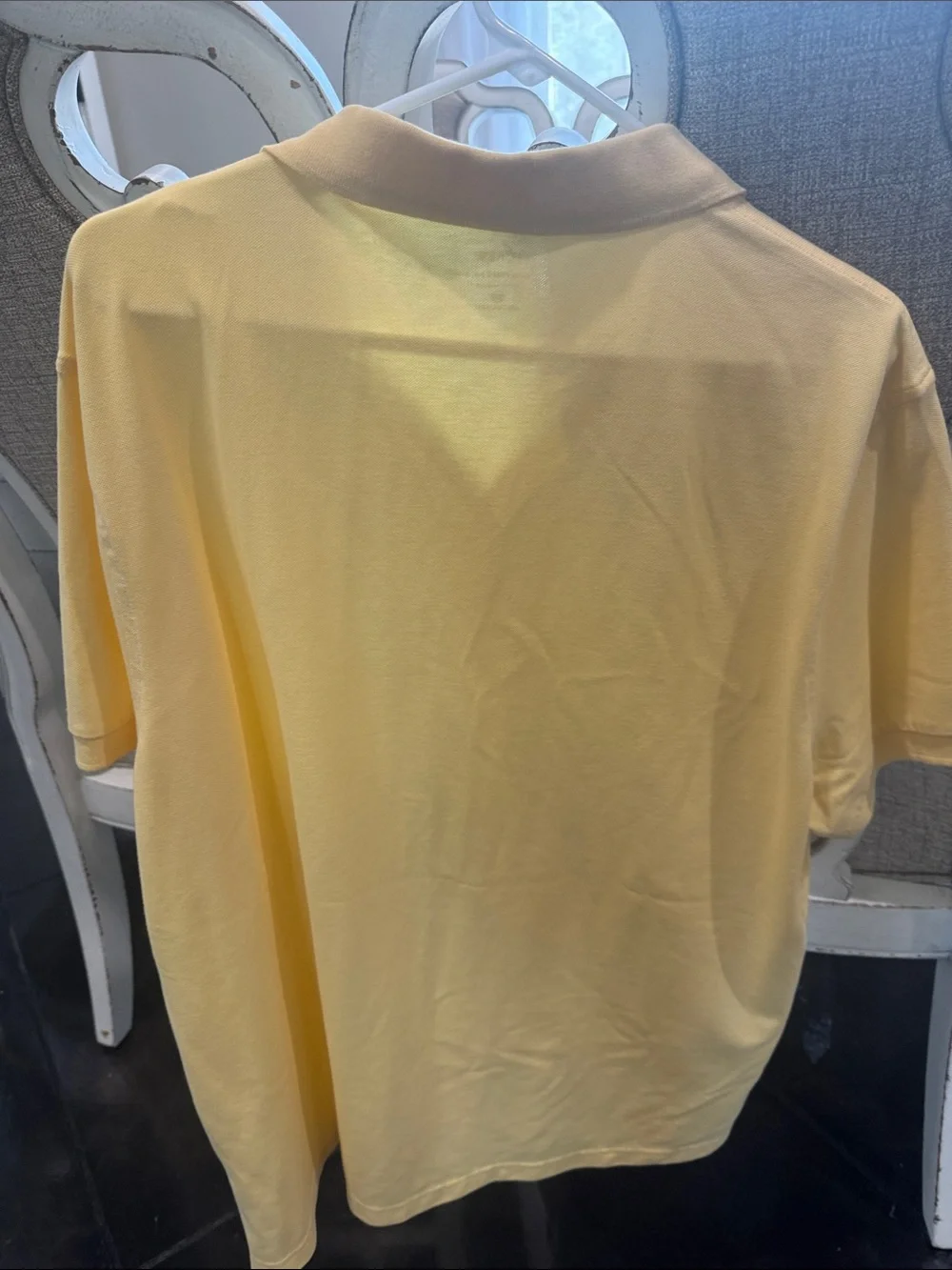 J. Crew Pale Yellow Polo Shirt